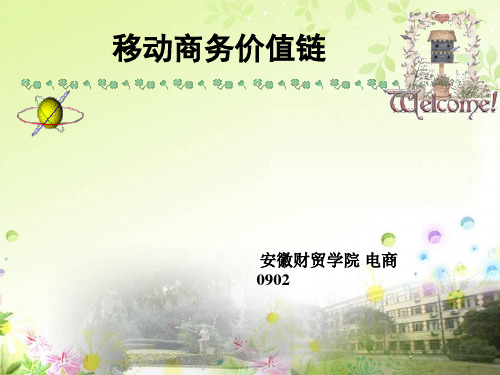 移动商务价值链