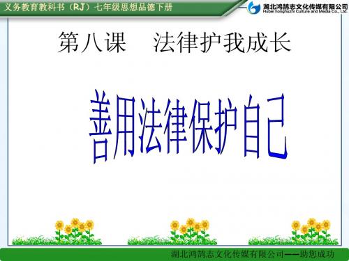 第八课 法律护我成长(2)善用法律保护自己