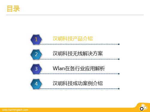 汉明科技产品介绍PPT