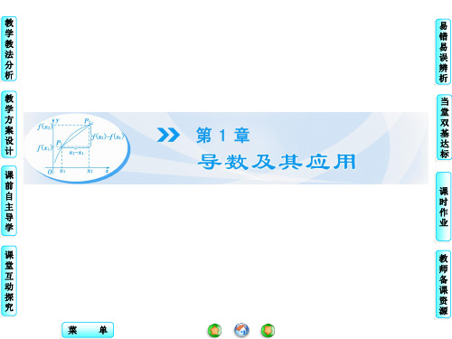 苏教版高中数学选修2-2课件 1.1.1 平均变化率课件1