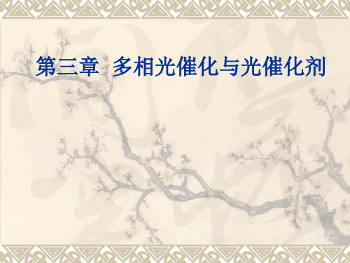 半导体光催化基础第三章多相光催化-PPT课件