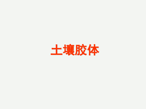 土壤胶体