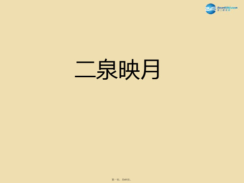 四年级语文下册《二泉映月》课件2 湘教版