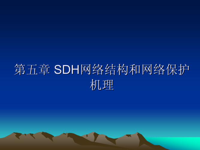 SDH网络