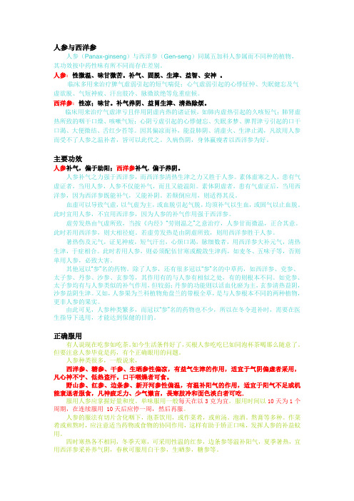 人参介绍