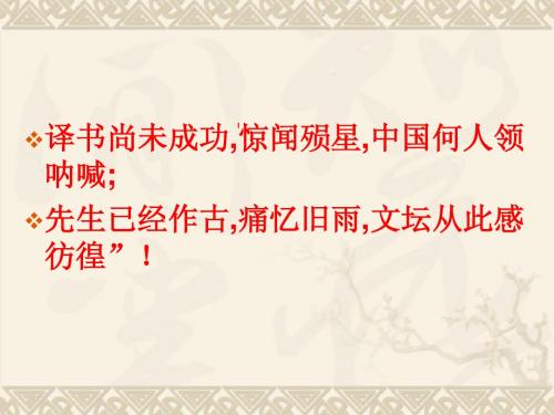 《记念刘和珍君》课件ppt