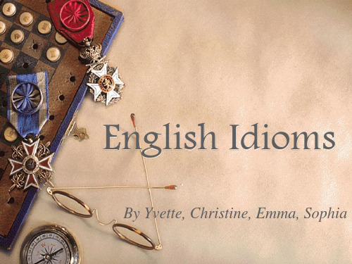 10 English-Idioms