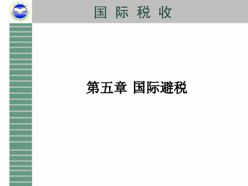 5国际避税