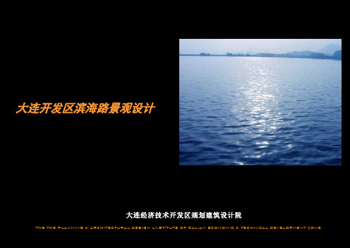 大连滨海路景观设计方案