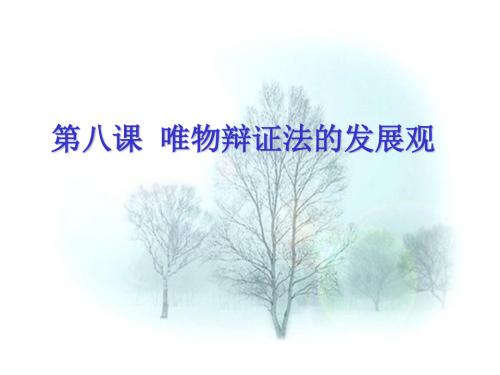 世界是永恒发展的 教学课件11 人教版.ppt