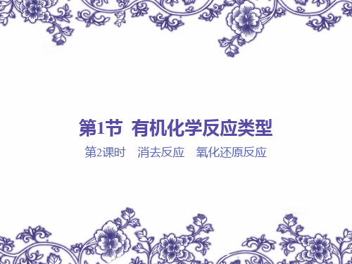 高二有机化学优质课件6：2.1.2消去反应 氧化还原反应