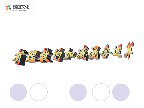 2.8 有理数的加减混合运算 (2)