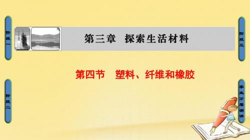 高中化学(人教版选修1)课件：第3章 第4节 塑料、纤维和橡胶