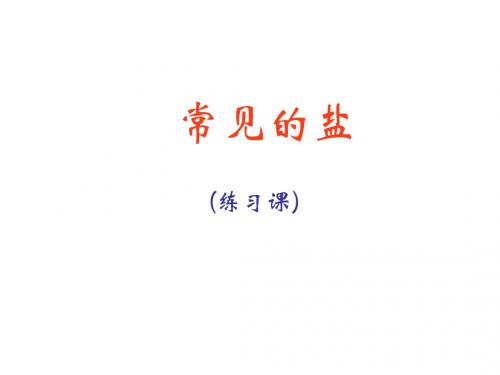 九年级化学常见的盐1(1)(201909)