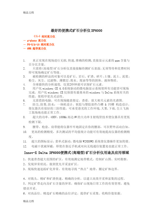 (整理)雅丹地貌重力梯度仪物探仪器在物探行业的使用的广泛性