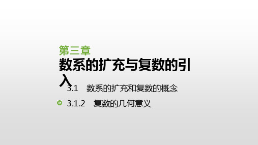 3.1.2 复数的几何意义