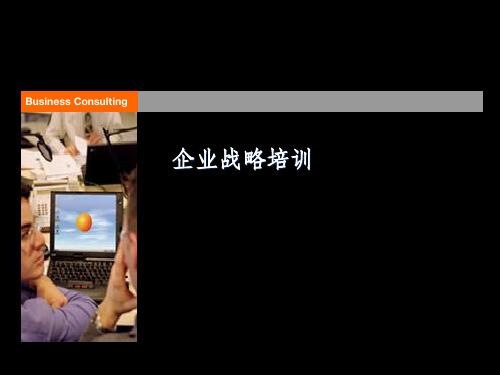 《企业战略培训》PPT课件