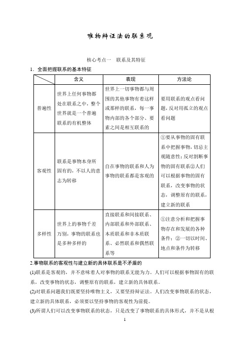 唯物辩证法的联系观