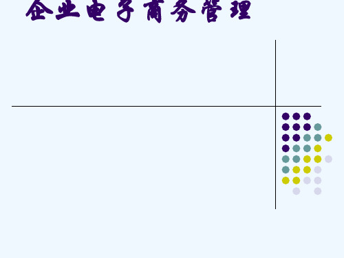 第一章企业电子商务的组织形态