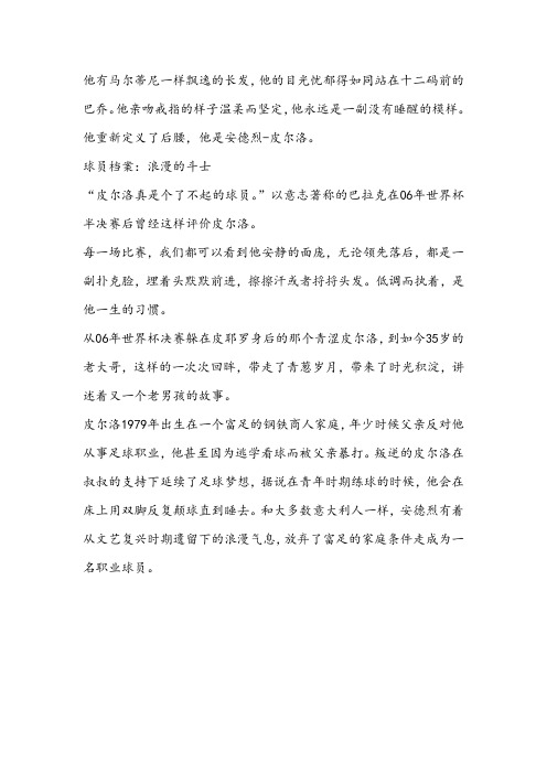 国家英雄：沉默的领袖皮尔洛