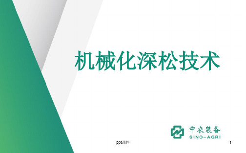 深松技术  ppt课件