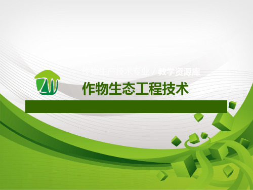 作物生态工程技术(氮磷损失途径及负荷估算).