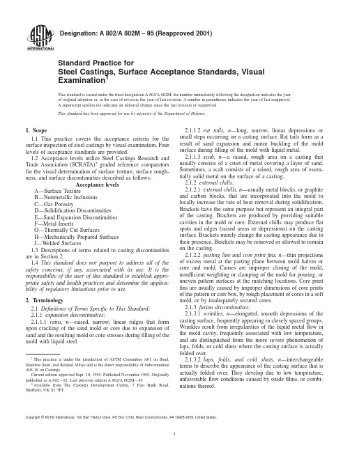 ASTM A 802-1995(R2001)