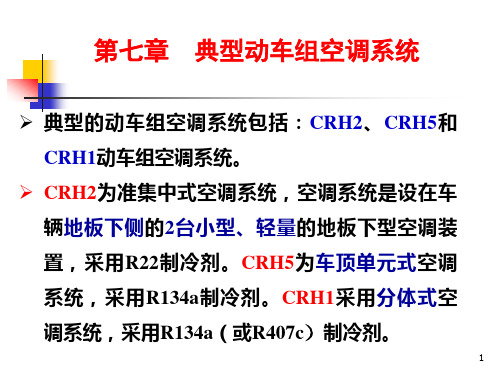 第七章 典型动车组空调系统