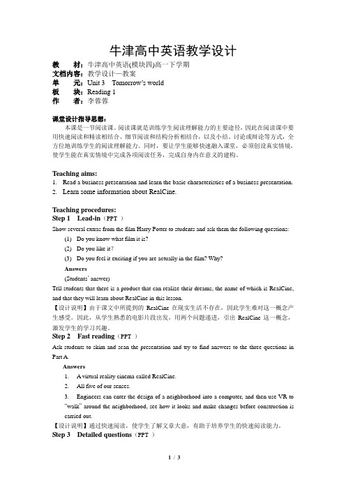 Book 4_U3_Reading 1
