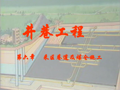 第六章采区巷道与煤仓施工.pptx