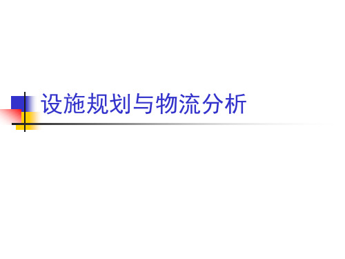 设施规划与物流分析课件.ppt