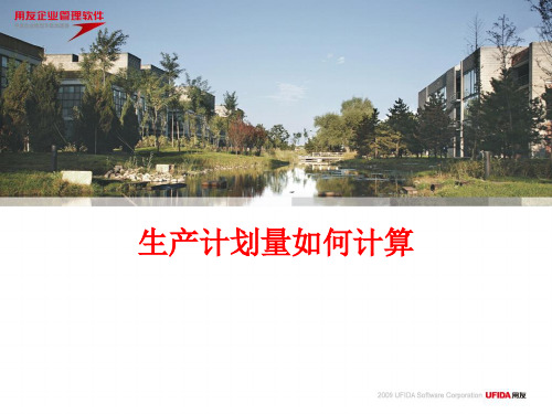 T6【生产计划量计算】