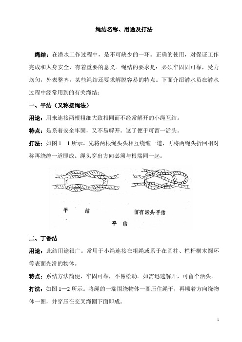 绳结------