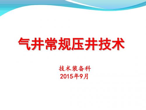 压井技术课件