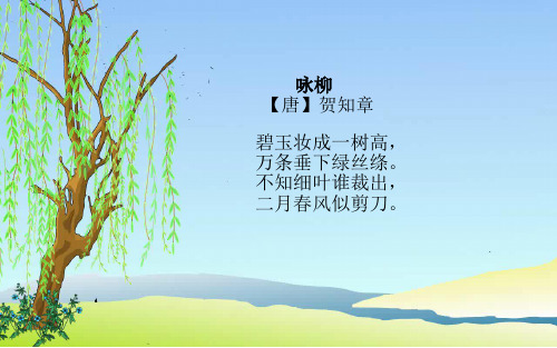 二年级语文下册课件-2 找春天-部编版(共25张PPT)