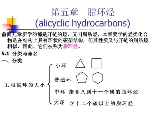第五章 脂环烃1