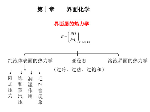 第十章界面化学欢迎莅临烟台大学化学生物理工学院.pptx