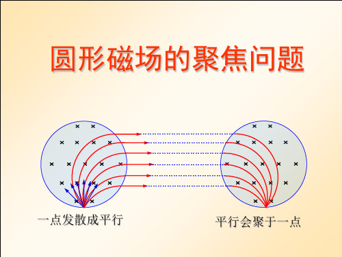 高中物理专题复习--磁聚焦问题(共21张PPT)