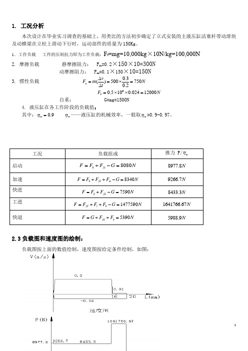 150T液压机设计计算说明书