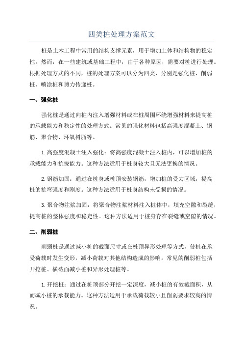 四类桩处理方案范文