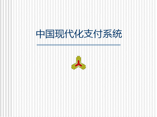 中国现代化支付系统(完全版)-PPT精选文档