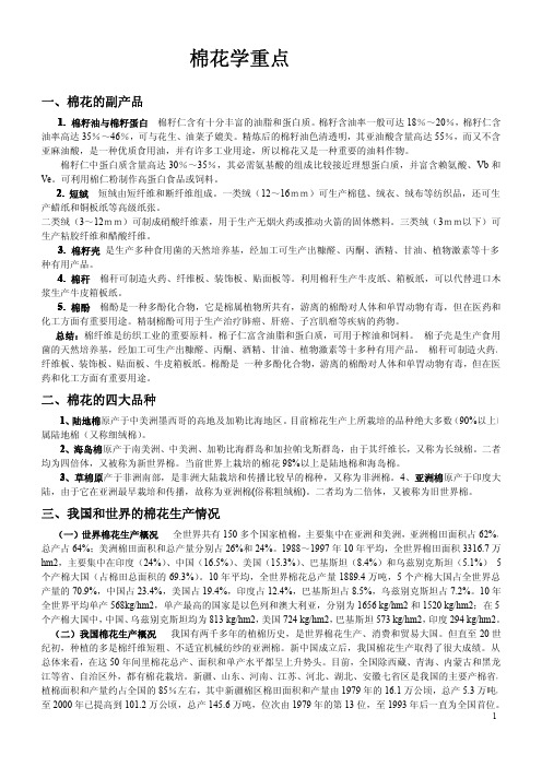 棉花重点