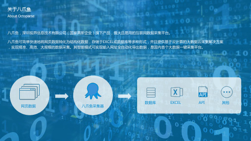 八爪鱼大数据产品以及团队介绍
