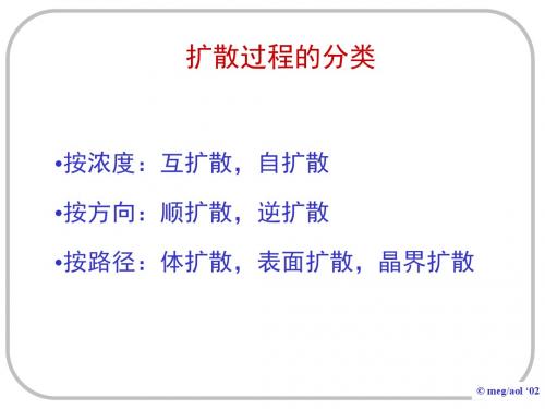 固体中原子及分子的运动