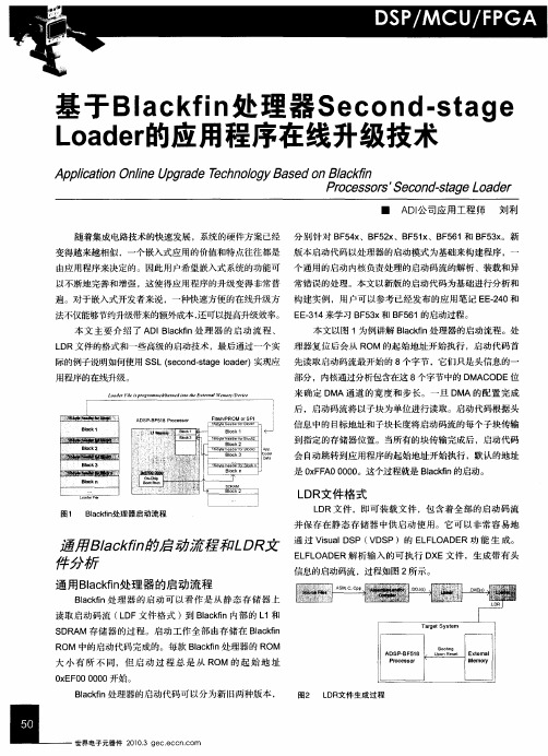基于Blackfin处理器Second-stageLoader的应用程序在线升级技术