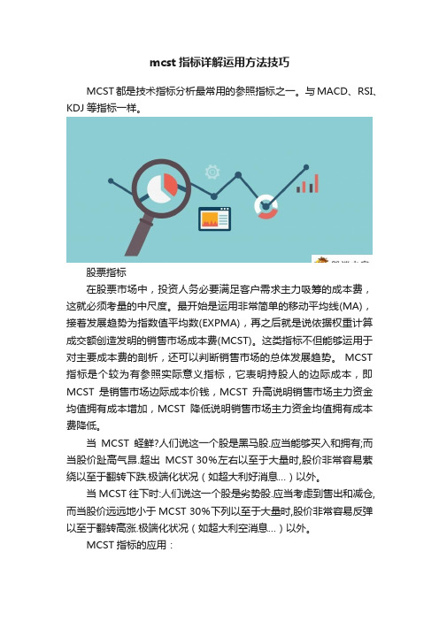 mcst指标详解运用方法技巧
