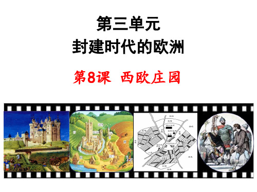 人教版部编九级历史上册西欧庄园优秀课件