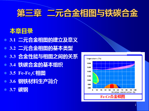 03第三章二元合金相图及相变PPT课件