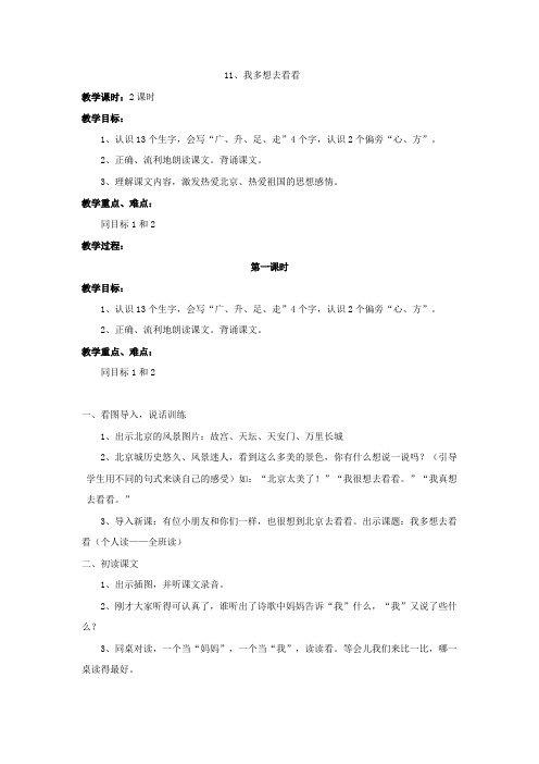 11我多想去看看