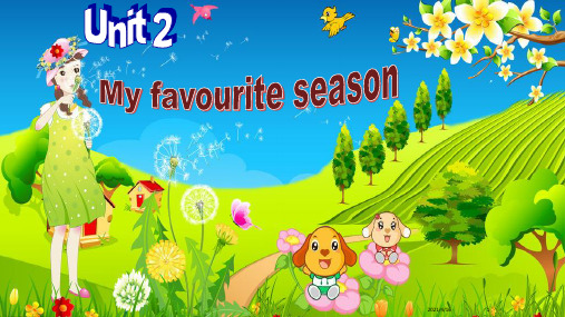 人教PEP版五年级下册英语Unit 2 My favourite season